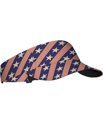 Sun Visor Summer Hats,Open-top Sunscreen Cap Womens Beach Hats Red Blue_5 $10.83 Sun Hats