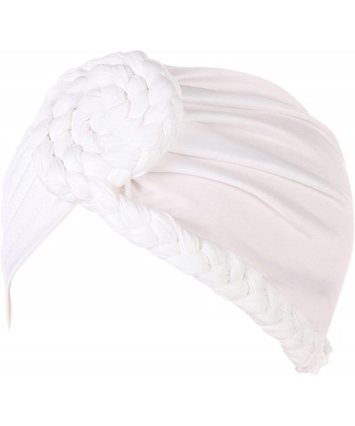 Cancer Headwear For Women Chemo Hijab Caps Under Scarf Hair Turbans For Women Fashion Head Covers For Chemo Patients White $4...