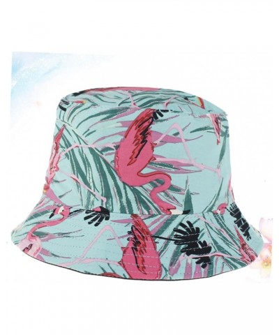 2pcs Mens Hat Flamingo Fisherman Hat Womens Summer Hats Women Summer Hat Personalized Bucket Hat Mens Sun Hats with Mens Fish...