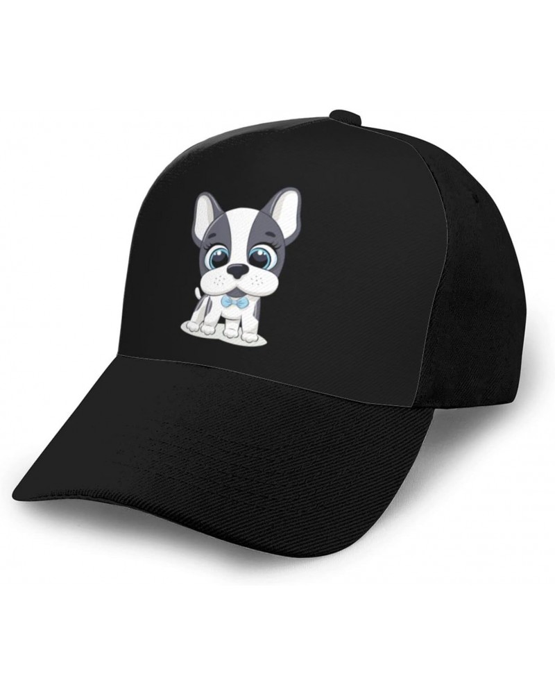 Cute Dog Baseball Cap Women Men Hat Outdoor Leisure Sun Hat Adjustable Truck Driver Baseball Caps Dad Hats Black $13.43 Baseb...