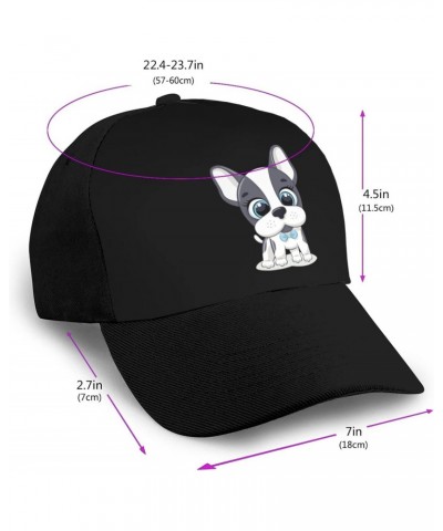 Cute Dog Baseball Cap Women Men Hat Outdoor Leisure Sun Hat Adjustable Truck Driver Baseball Caps Dad Hats Black $13.43 Baseb...