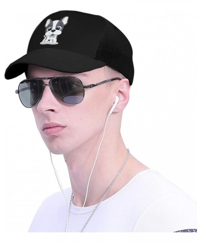 Cute Dog Baseball Cap Women Men Hat Outdoor Leisure Sun Hat Adjustable Truck Driver Baseball Caps Dad Hats Black $13.43 Baseb...