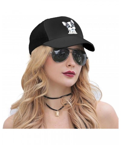 Cute Dog Baseball Cap Women Men Hat Outdoor Leisure Sun Hat Adjustable Truck Driver Baseball Caps Dad Hats Black $13.43 Baseb...