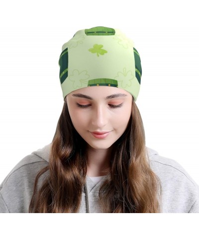 St. Patrick's Day Women Beanie Winter Warm Beanies Men Casual Skullies Outdoor St. Patrick's Day26 $10.99 Skullies & Beanies