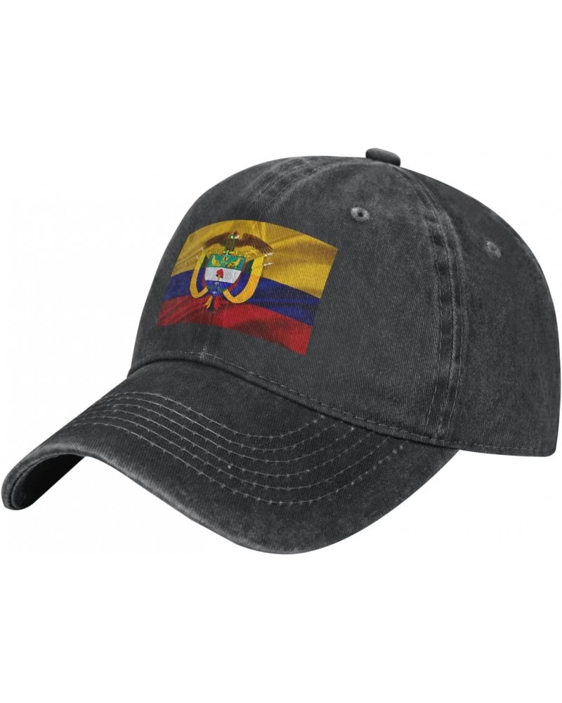 Coat of arms of Colombia Baseball Cap for Men Women Fashionable Adjustable Denim Hat $13.11 Baseball Caps