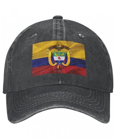 Coat of arms of Colombia Baseball Cap for Men Women Fashionable Adjustable Denim Hat $13.11 Baseball Caps