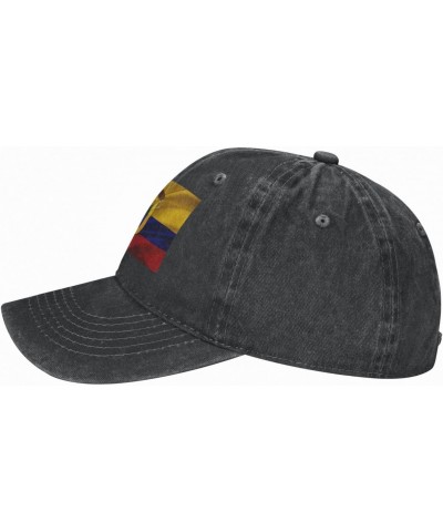 Coat of arms of Colombia Baseball Cap for Men Women Fashionable Adjustable Denim Hat $13.11 Baseball Caps