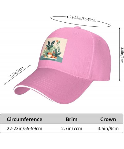 Design Name Pattern Casual Fashion Baseball Cap Black : Comfortable, Light Pink $11.21 Baseball Caps