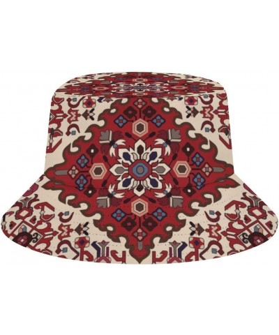 Women's Bucket Hat – Classic Sun Protection Fashion Accessory Western Aztec Geometry Style-2 $9.02 Bucket Hats