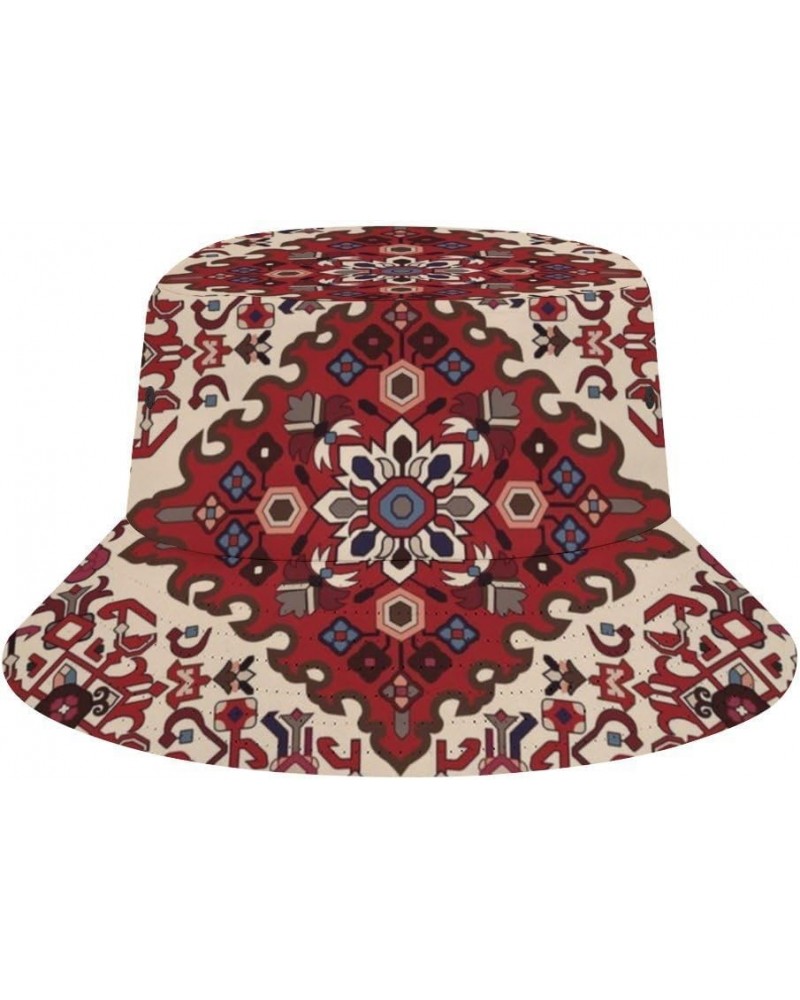 Women's Bucket Hat – Classic Sun Protection Fashion Accessory Western Aztec Geometry Style-2 $9.02 Bucket Hats