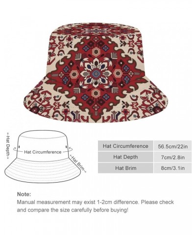 Women's Bucket Hat – Classic Sun Protection Fashion Accessory Western Aztec Geometry Style-2 $9.02 Bucket Hats