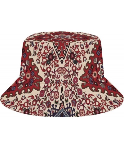 Women's Bucket Hat – Classic Sun Protection Fashion Accessory Western Aztec Geometry Style-2 $9.02 Bucket Hats