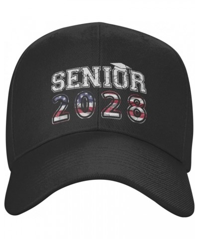 Senior Class of 2028 3 Classic Duckbill Caps for Stylish Sun Protection Black $13.00 Baseball Caps