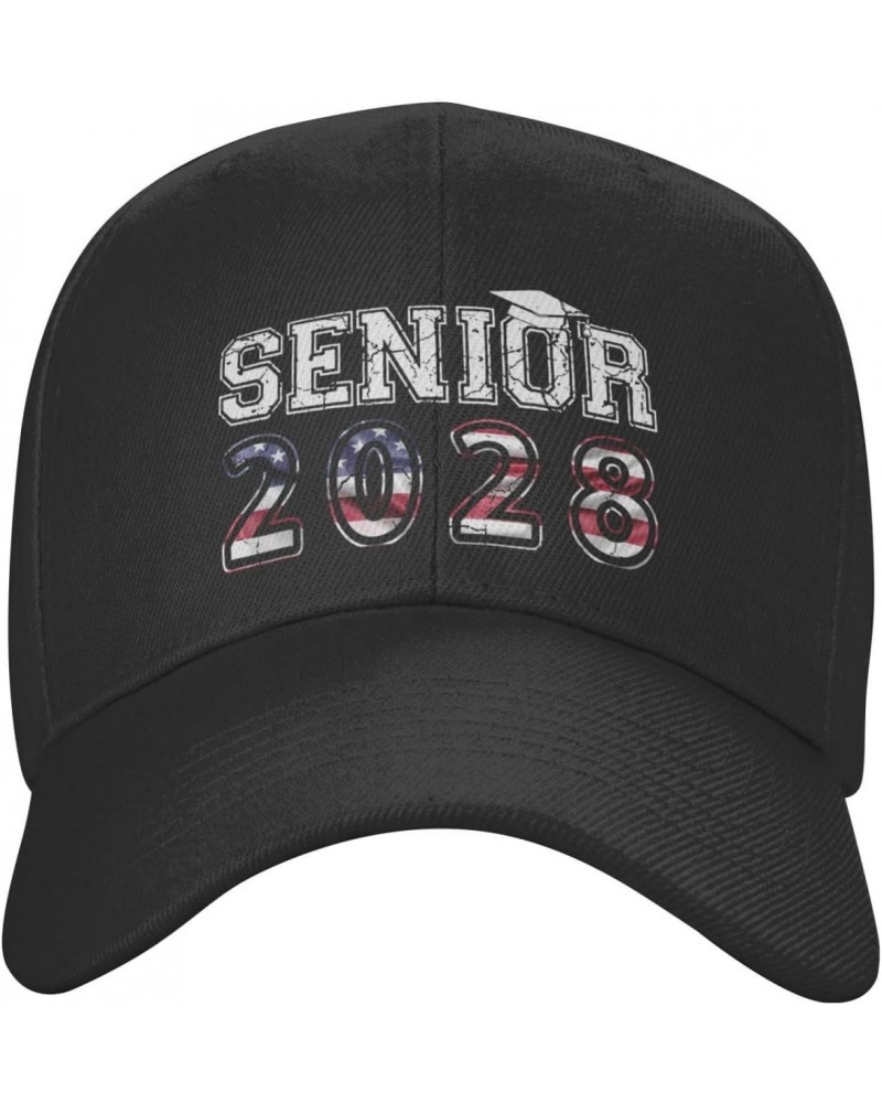 Senior Class of 2028 3 Classic Duckbill Caps for Stylish Sun Protection Black $13.00 Baseball Caps