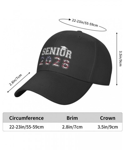 Senior Class of 2028 3 Classic Duckbill Caps for Stylish Sun Protection Black $13.00 Baseball Caps