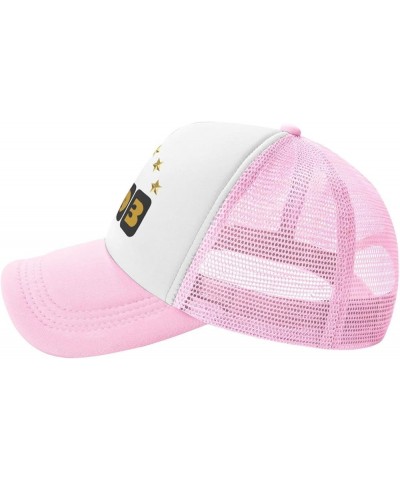 1993 Birthday Hat Gift Mesh Cap for Men Women, Gift Adjustable Trucker Hat Baseball Cap Pink $10.29 Baseball Caps