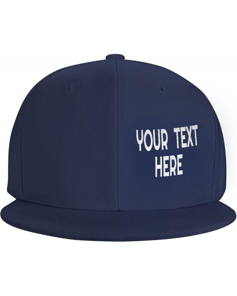 Custom Hats,Custom Photo Hats Your Design Here,Custom Hat Design Your Own Classic Mens Womens Trucker Hats Navy Blue-2 $8.24 ...