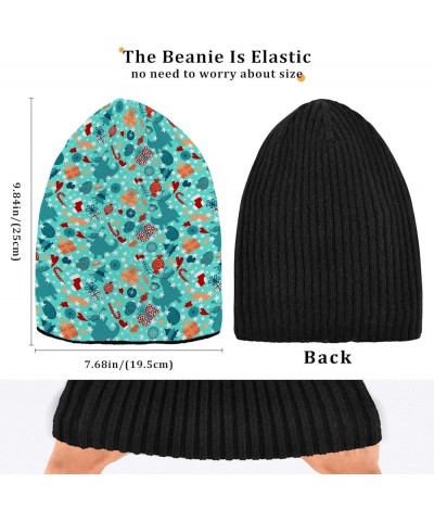 Beanie Hat for Women Men Soft Slouchy Warm Winter Hat Reversible Fall Hat Color-bh012 $12.53 Skullies & Beanies