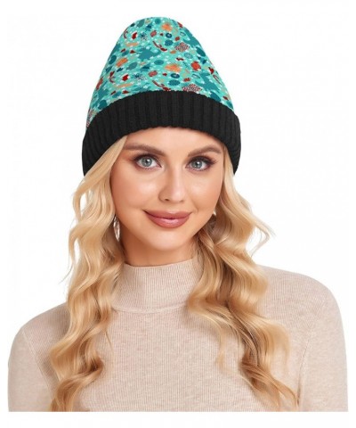 Beanie Hat for Women Men Soft Slouchy Warm Winter Hat Reversible Fall Hat Color-bh012 $12.53 Skullies & Beanies