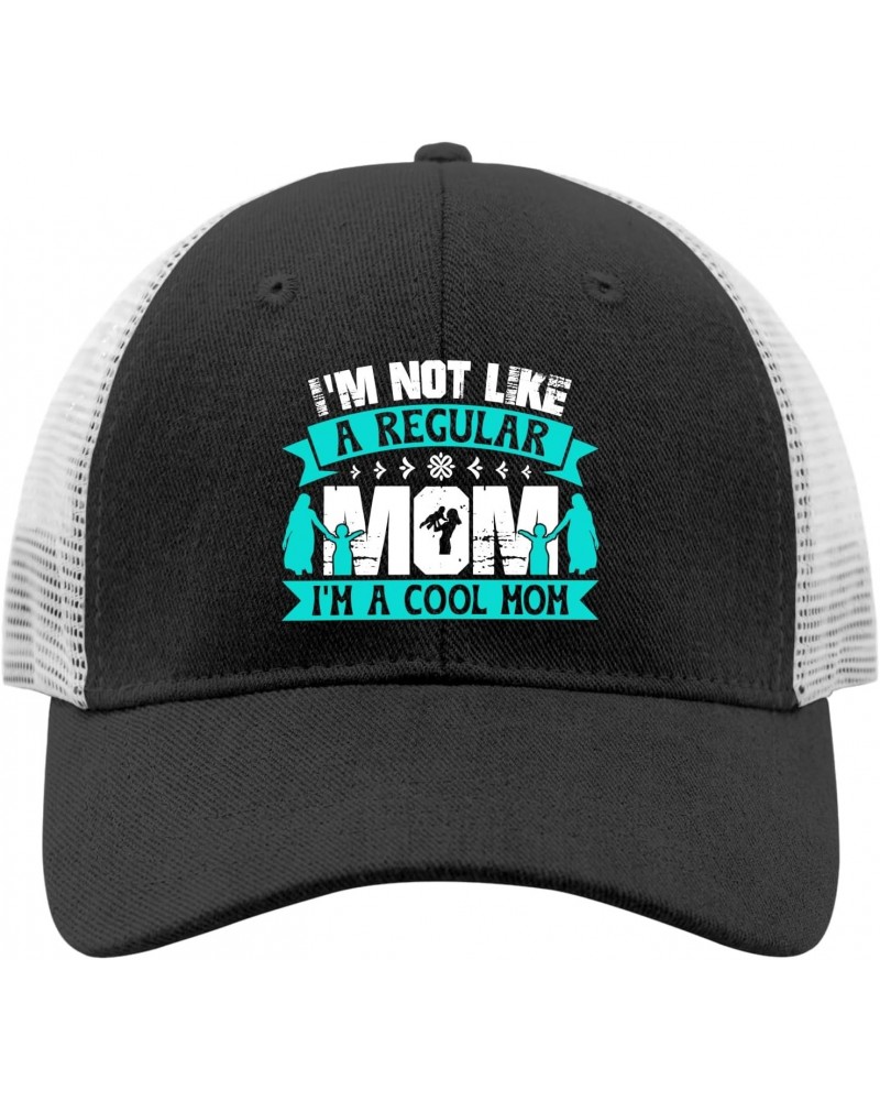 I'm Not A Regular Mom I'm A Cool Mom Sun hat Womans hat AllBlack Mens Sun hat Gifts for Grandma Cool Hats $10.25 Sun Hats