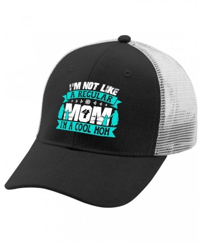 I'm Not A Regular Mom I'm A Cool Mom Sun hat Womans hat AllBlack Mens Sun hat Gifts for Grandma Cool Hats $10.25 Sun Hats