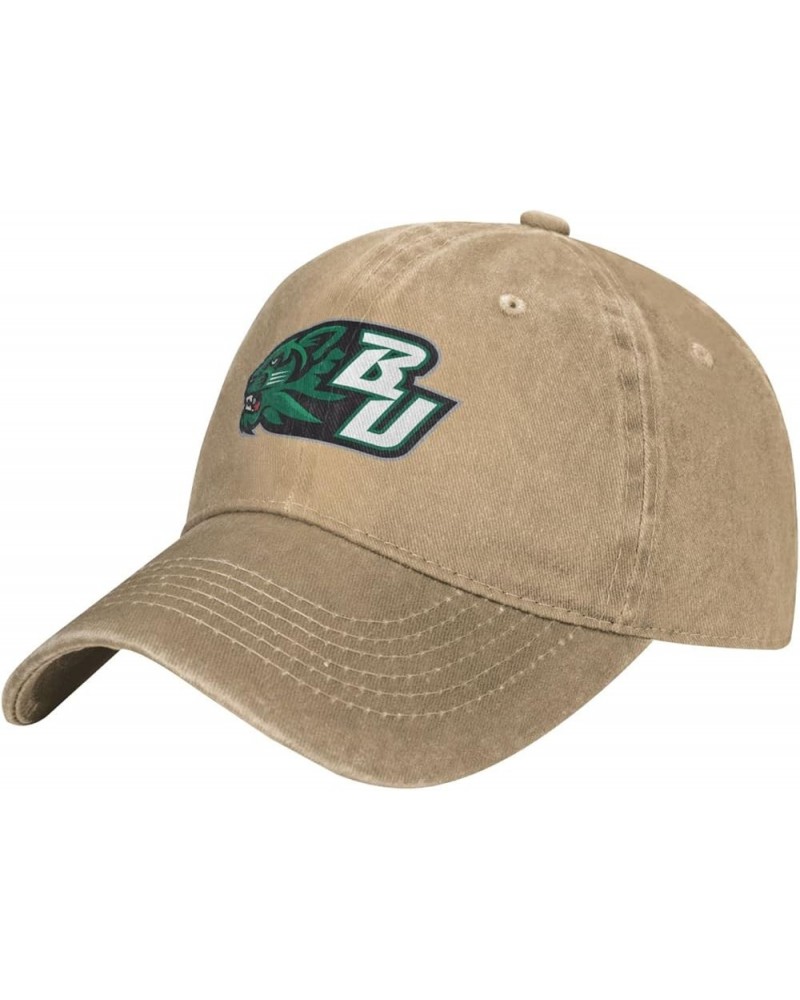 Binghamton University Logo Hat Adjustable Baseball Cap Cotton Cowboy Hat, Fashionable for Man Woman Natural $13.37 Baseball Caps