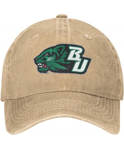 Binghamton University Logo Hat Adjustable Baseball Cap Cotton Cowboy Hat, Fashionable for Man Woman Natural $13.37 Baseball Caps