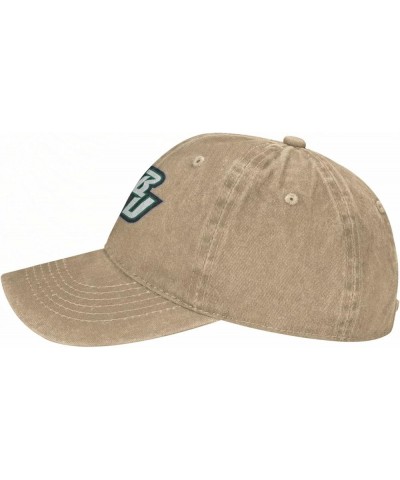 Binghamton University Logo Hat Adjustable Baseball Cap Cotton Cowboy Hat, Fashionable for Man Woman Natural $13.37 Baseball Caps