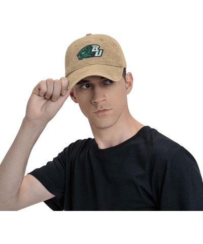 Binghamton University Logo Hat Adjustable Baseball Cap Cotton Cowboy Hat, Fashionable for Man Woman Natural $13.37 Baseball Caps