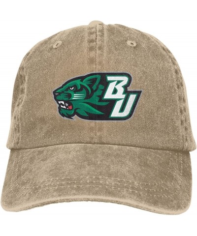 Binghamton University Logo Hat Adjustable Baseball Cap Cotton Cowboy Hat, Fashionable for Man Woman Natural $13.37 Baseball Caps