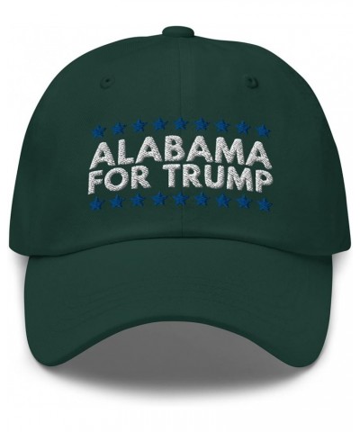 Alabama for Trump Dad Hat - Embroidered Baseball Cap - Republican Trump 2024 Gift Spruce $19.13 Baseball Caps