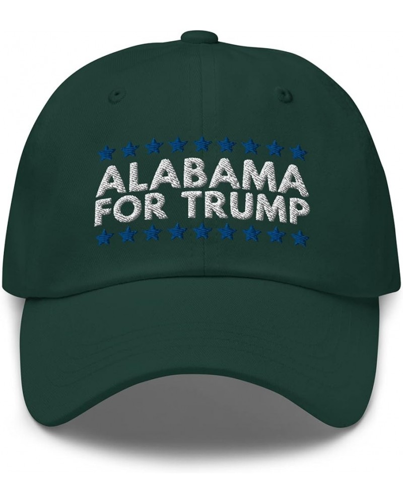 Alabama for Trump Dad Hat - Embroidered Baseball Cap - Republican Trump 2024 Gift Spruce $19.13 Baseball Caps