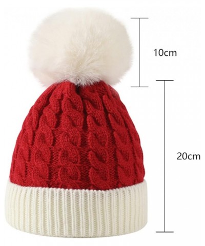 Large Visor Men and Women Outdoor Solid Color Christmas Knitted Cotton Hat Sunscreen Running Sports Warm Knitted Hat C $6.64 ...