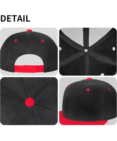 Customized Hat Your Design Here,Personalized Hat,Custom Caps Design Your Own Classic Mens Womens Trucker Hat Red-1 $8.58 Base...