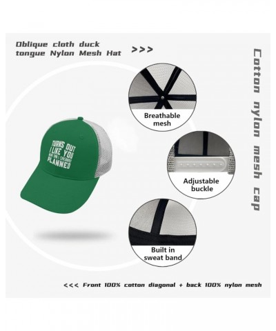 turnss Out i Like You More thans i Originally plannedd Cap Camp hat Apricot Mens Baseball Cap Gifts for Daughter Golf Green $...