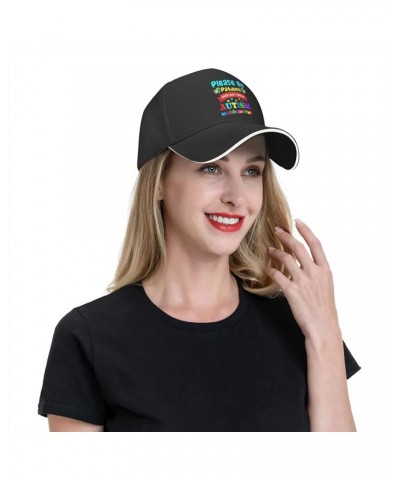 Dad Hat Autism Awareness Baseball Cap for Men Women Snapback Hat Aldult Adjustable Please Be Patient With Me I Have Autism Au...