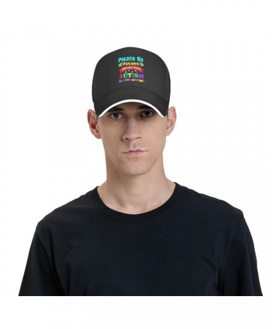 Dad Hat Autism Awareness Baseball Cap for Men Women Snapback Hat Aldult Adjustable Please Be Patient With Me I Have Autism Au...