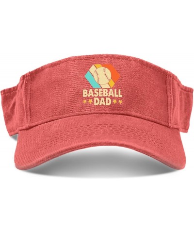 Baseball dad Caps Visor for Teens Sun Visors Flodable Sun Visors Saffron $8.81 Visors