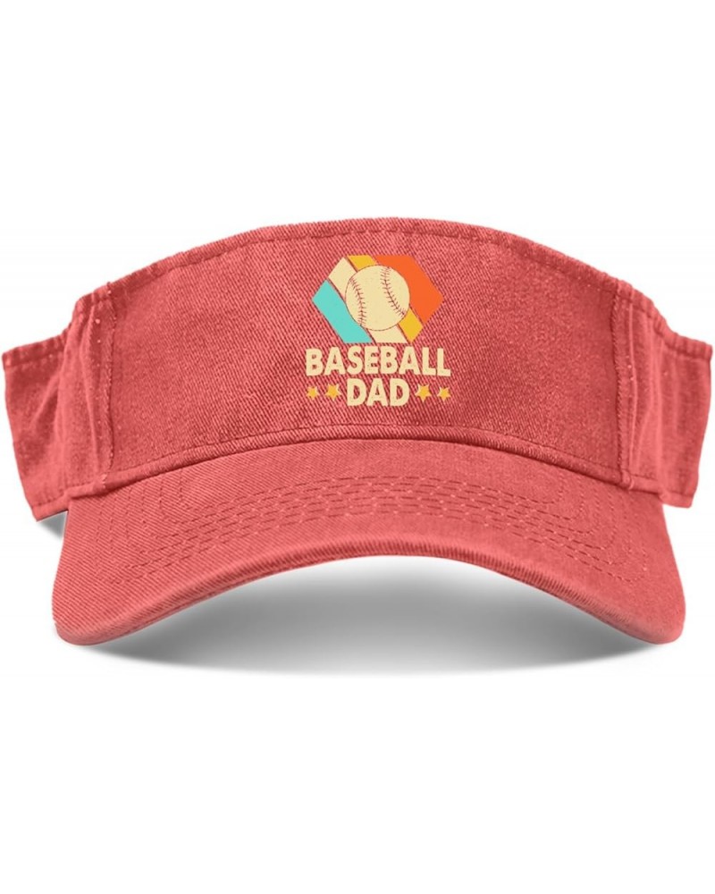 Baseball dad Caps Visor for Teens Sun Visors Flodable Sun Visors Saffron $8.81 Visors