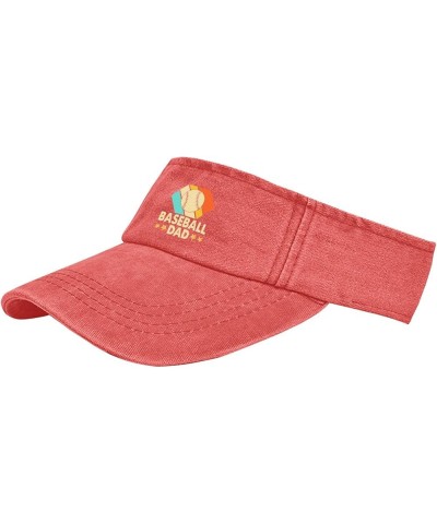 Baseball dad Caps Visor for Teens Sun Visors Flodable Sun Visors Saffron $8.81 Visors