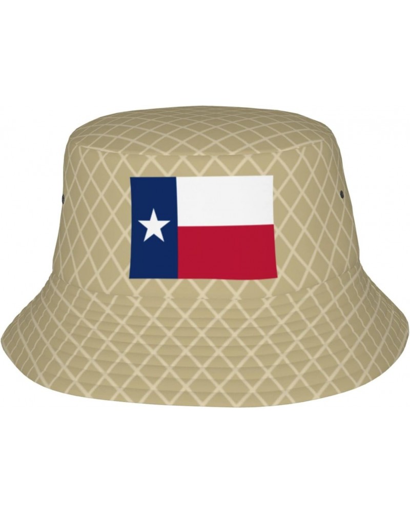 Bucket Hat Flag of Texas Fisherman's Cap Men and Women. Sun Hats Black $10.54 Bucket Hats