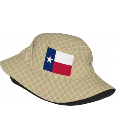 Bucket Hat Flag of Texas Fisherman's Cap Men and Women. Sun Hats Black $10.54 Bucket Hats