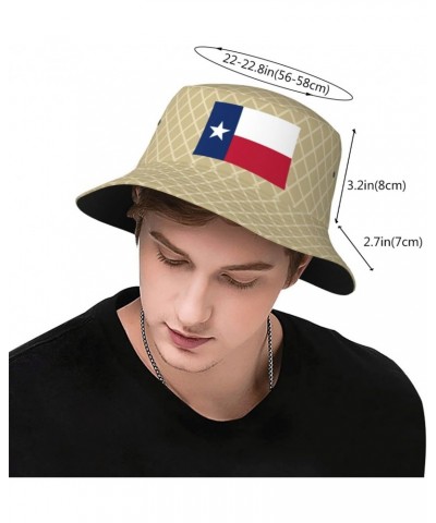 Bucket Hat Flag of Texas Fisherman's Cap Men and Women. Sun Hats Black $10.54 Bucket Hats