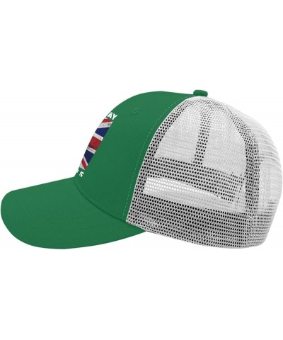 Mesh Hat Presidents Day Fitted Trucker Hats for Men Hats Snapback Trendy Funny Boys Trucker Caps Green $10.59 Baseball Caps