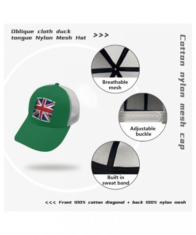 Mesh Hat Presidents Day Fitted Trucker Hats for Men Hats Snapback Trendy Funny Boys Trucker Caps Green $10.59 Baseball Caps