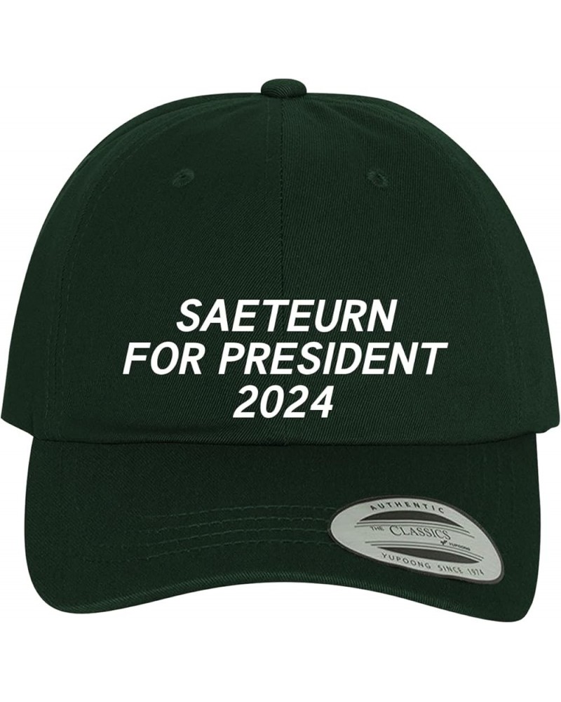 Saeteurn for President 2024 - Comfortable Dad Hat Baseball Cap Forest $19.05 Baseball Caps