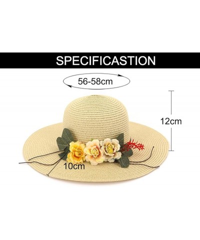 Womens Sun Hats Wide Brim Sun $7.75 Sun Hats