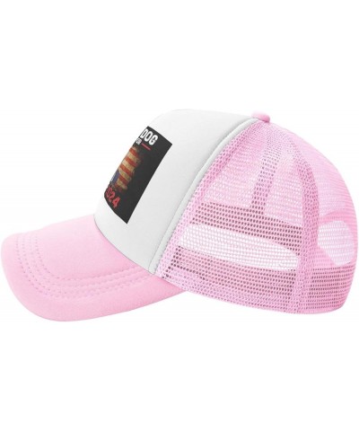 Even My Dog is Waiting for Trump 2024 F K Bi-Den Mesh Cap Men Women Baseball Cap Trucker Hat Sports Cap Pink $10.11 Baseball ...