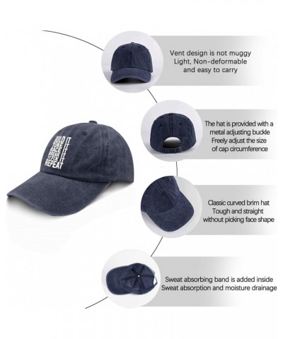 Build Tune Race Break Fix It Golf Hat Womans Hat Pigment Black Hats for Women Gifts for Grandma Cool Hats Navy Blue $11.06 Su...