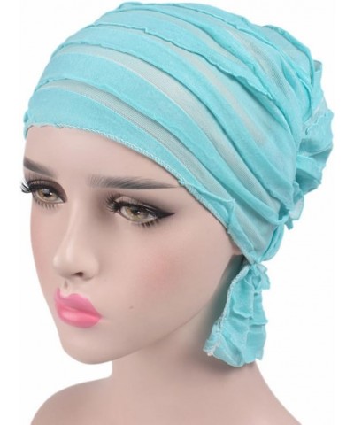 Women's Indian Style Headwrap Headband Cap Muslim Turban Hat Hair Cover D Royal $8.50 Headbands